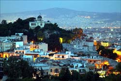 Athens views - popular attractions in Athens