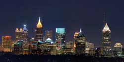 Atlanta panorama - popular sightseeings in Atlanta