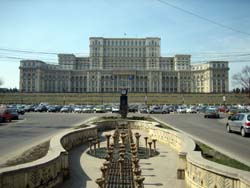 Bucharest panorama - popular sightseeings in Bucharest