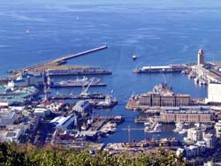 Cape Town panorama - popular sightseeings in Cape Town