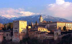 Granada panorama - popular sightseeings in Granada