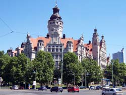 Leipzig panorama - popular sightseeings in Leipzig