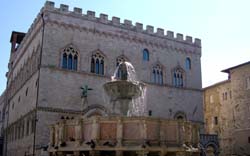 Perugia panorama - popular sightseeings in Perugia