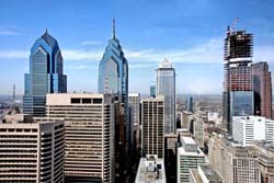 Philadelphia panorama - popular sightseeings in Philadelphia