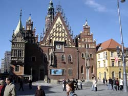 Wroclaw panorama - popular sightseeings in Wroclaw