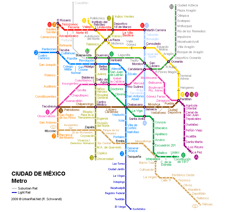 Mapa Del Metro De Ciudad De Mexico Para Descarga Mapa Detallado Para Imprimir