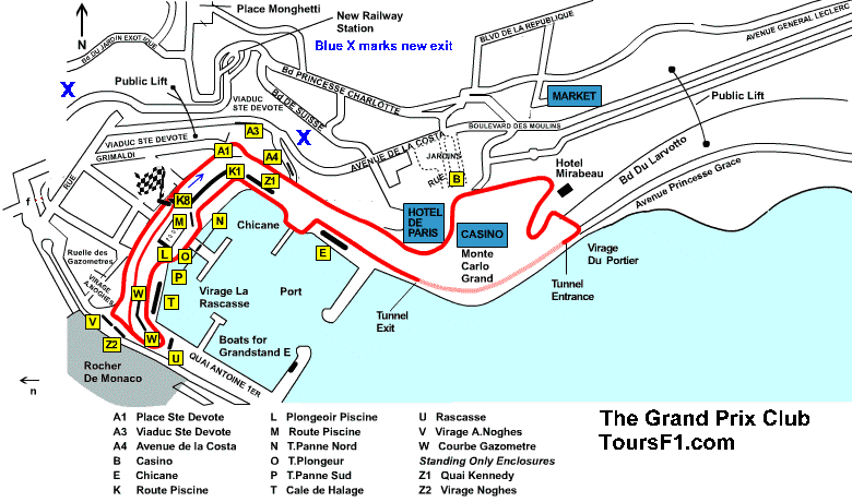 Monaco Map Big 