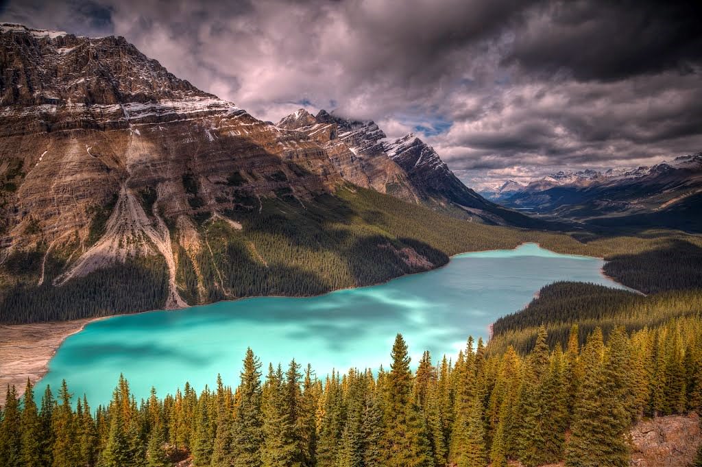 Peyto Lake | Series 'The Cleanest Lakes and Rivers of the Planet ...