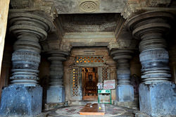 Carved Pillars Shravanabelagola, India