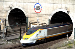 Euro Tunnel, Reino Unido - Francia