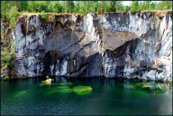 Quarry Ruskeala, Russia