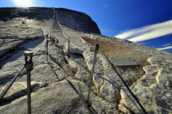 Stairs Half Dome, USA