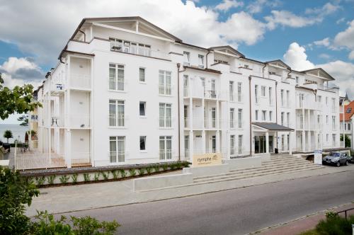 Отель nymphe strandhotel & apartments